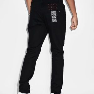 Black and Red Ksubis (WOLFGANG LAID) Size 30